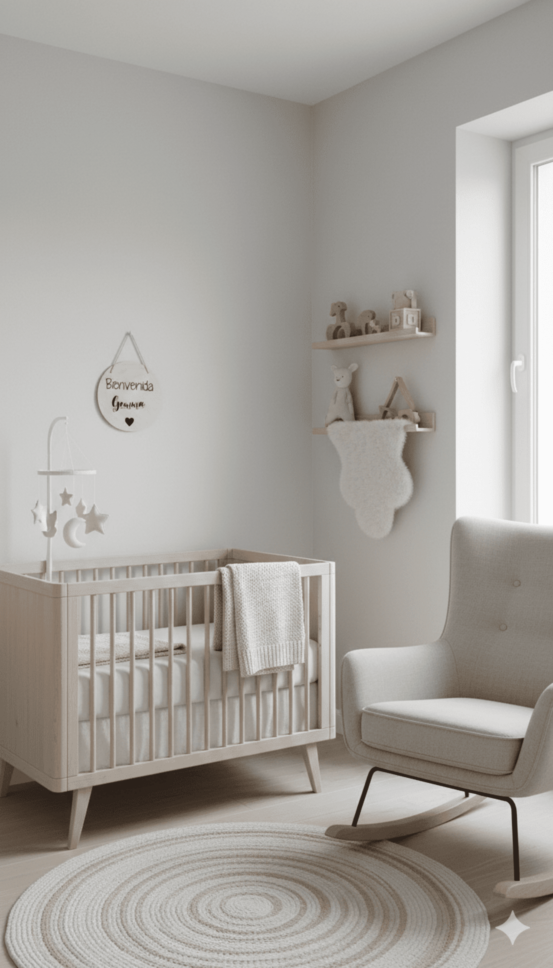 Cartel de madera Personalizado "Bienvenido/a" - 3