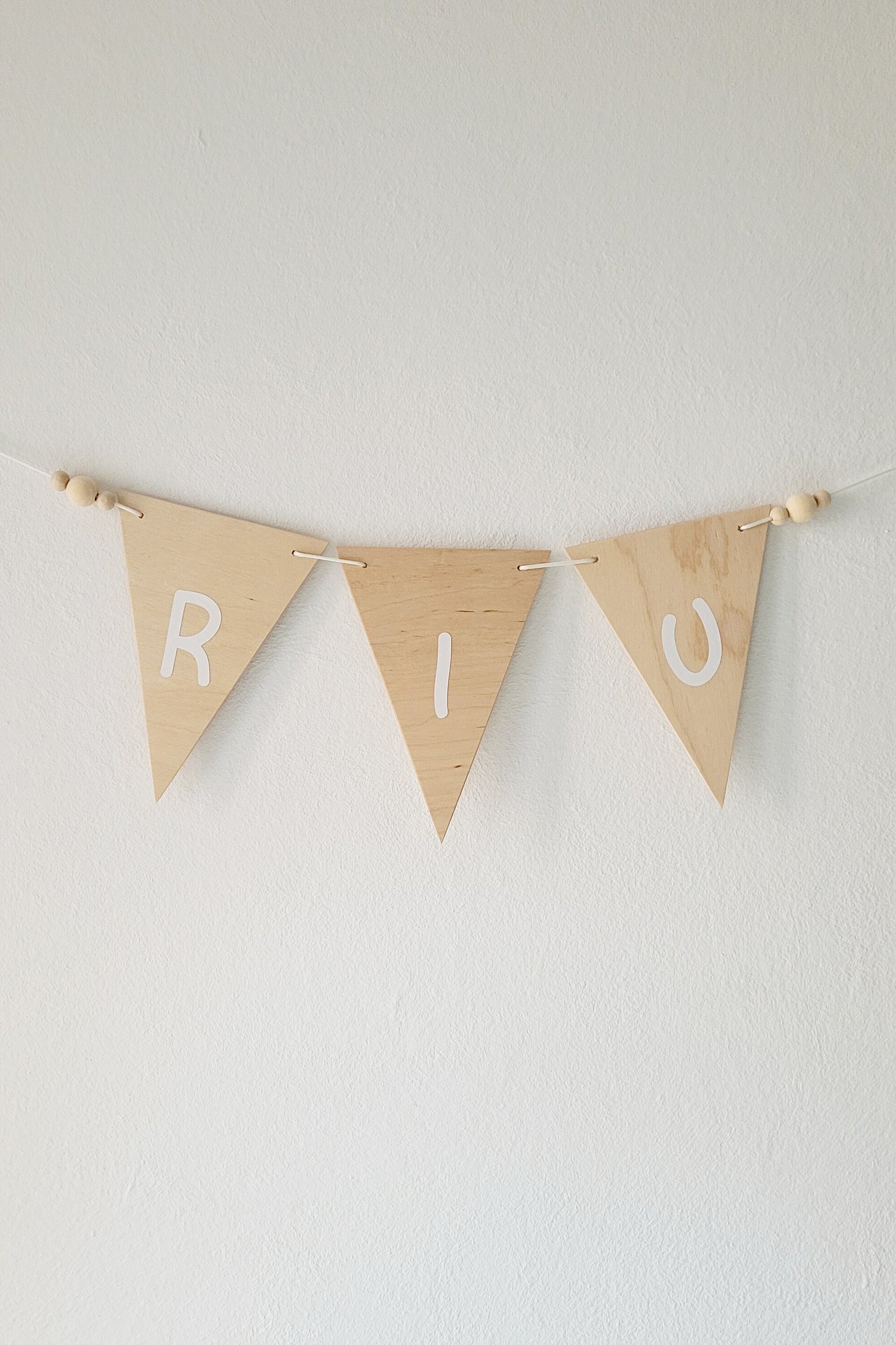 Girnalda  de madera "Riu" - 2