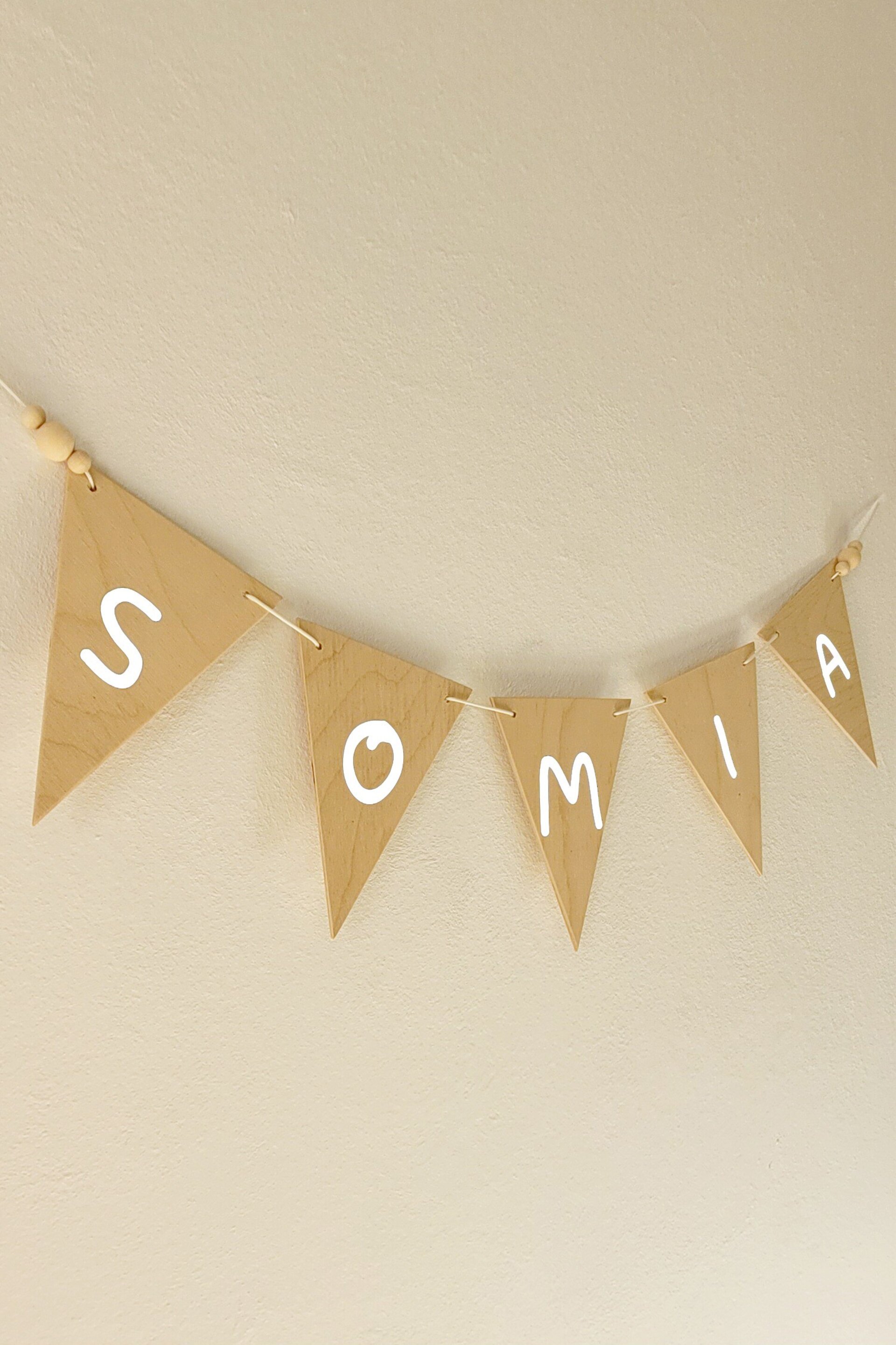 Girnalda  de madera "Somia" - 4