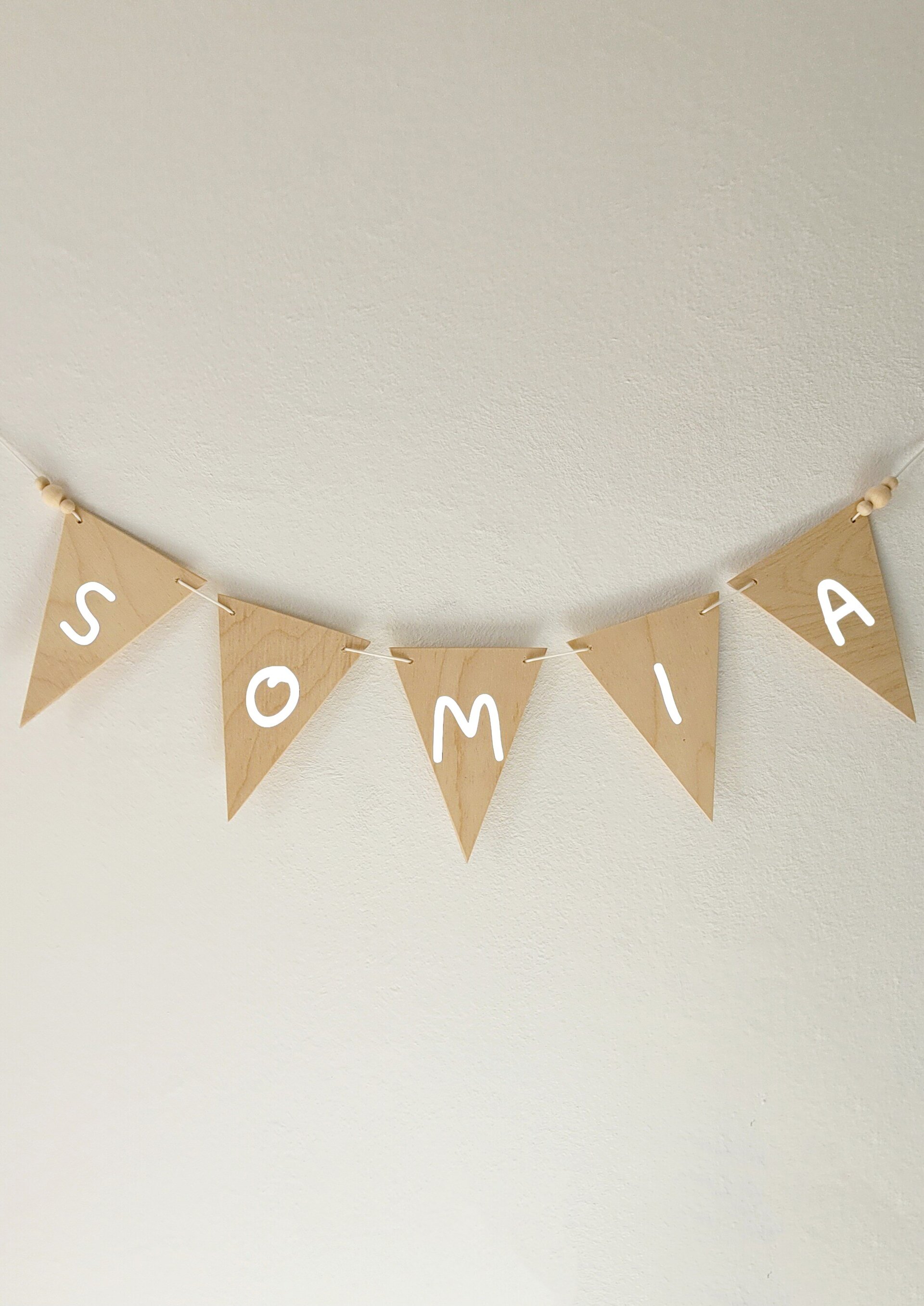 Girnalda  de madera "Somia" - 3