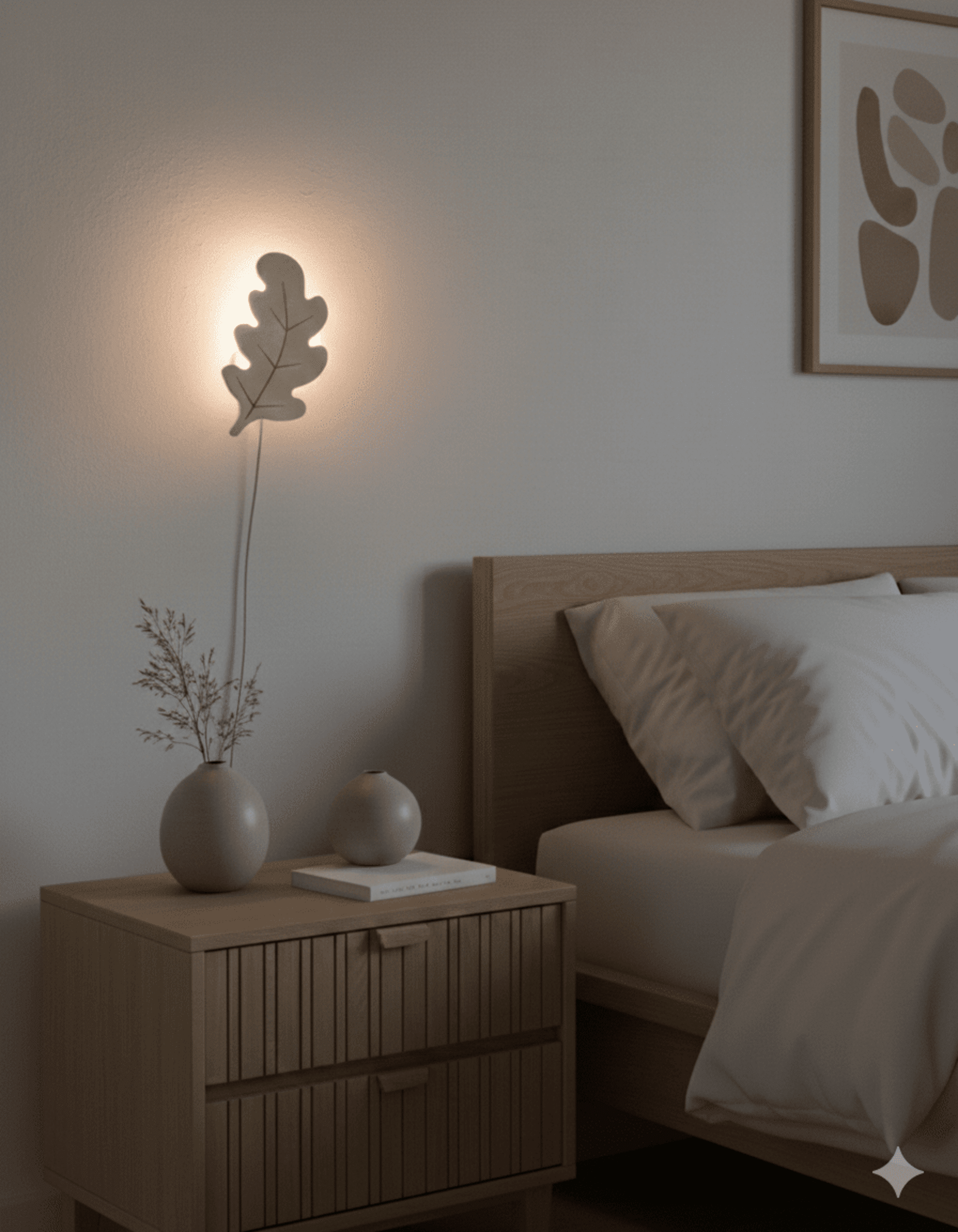 Lámpara Hoja de Roble - 1