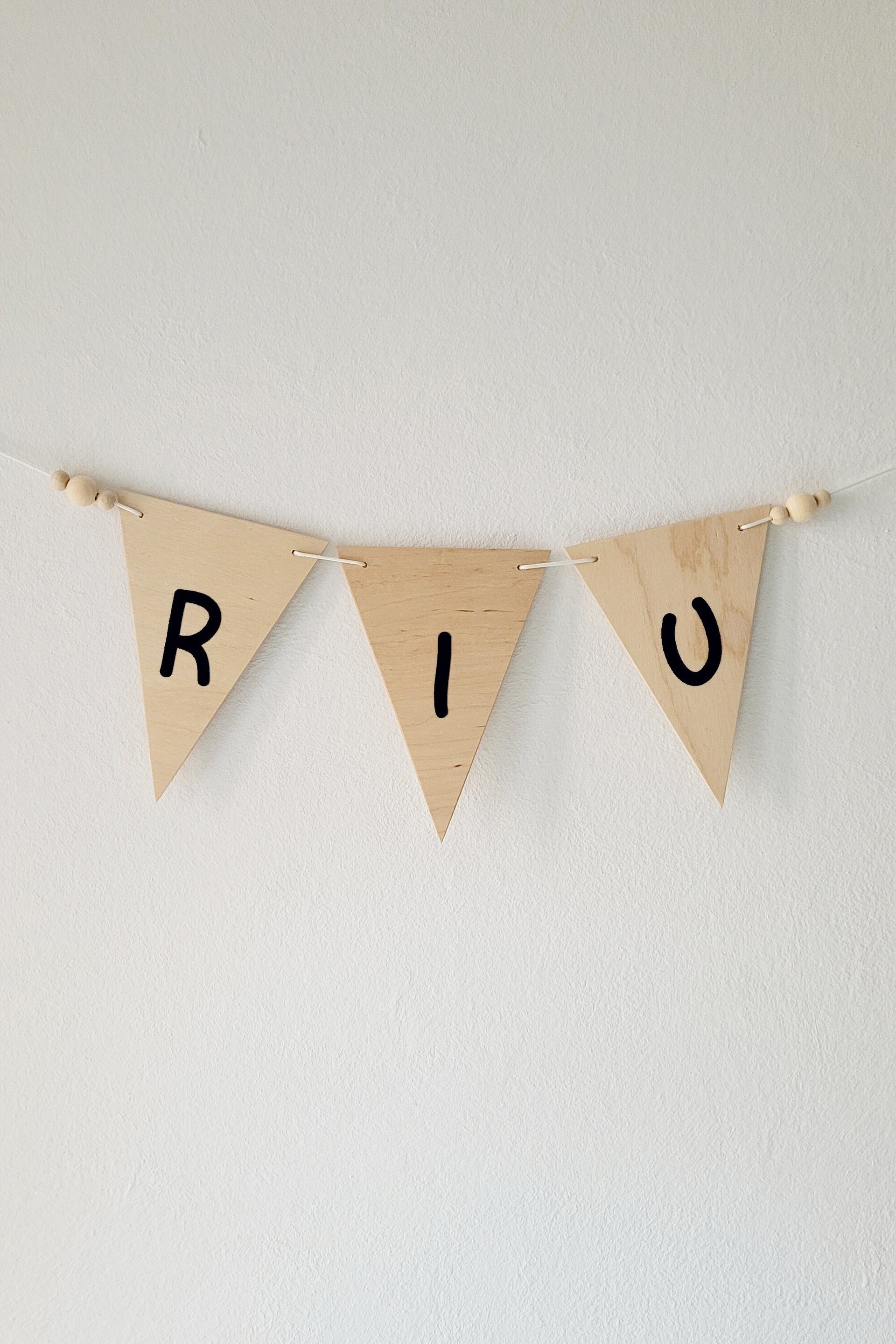 Girnalda  de madera "Riu" - 3