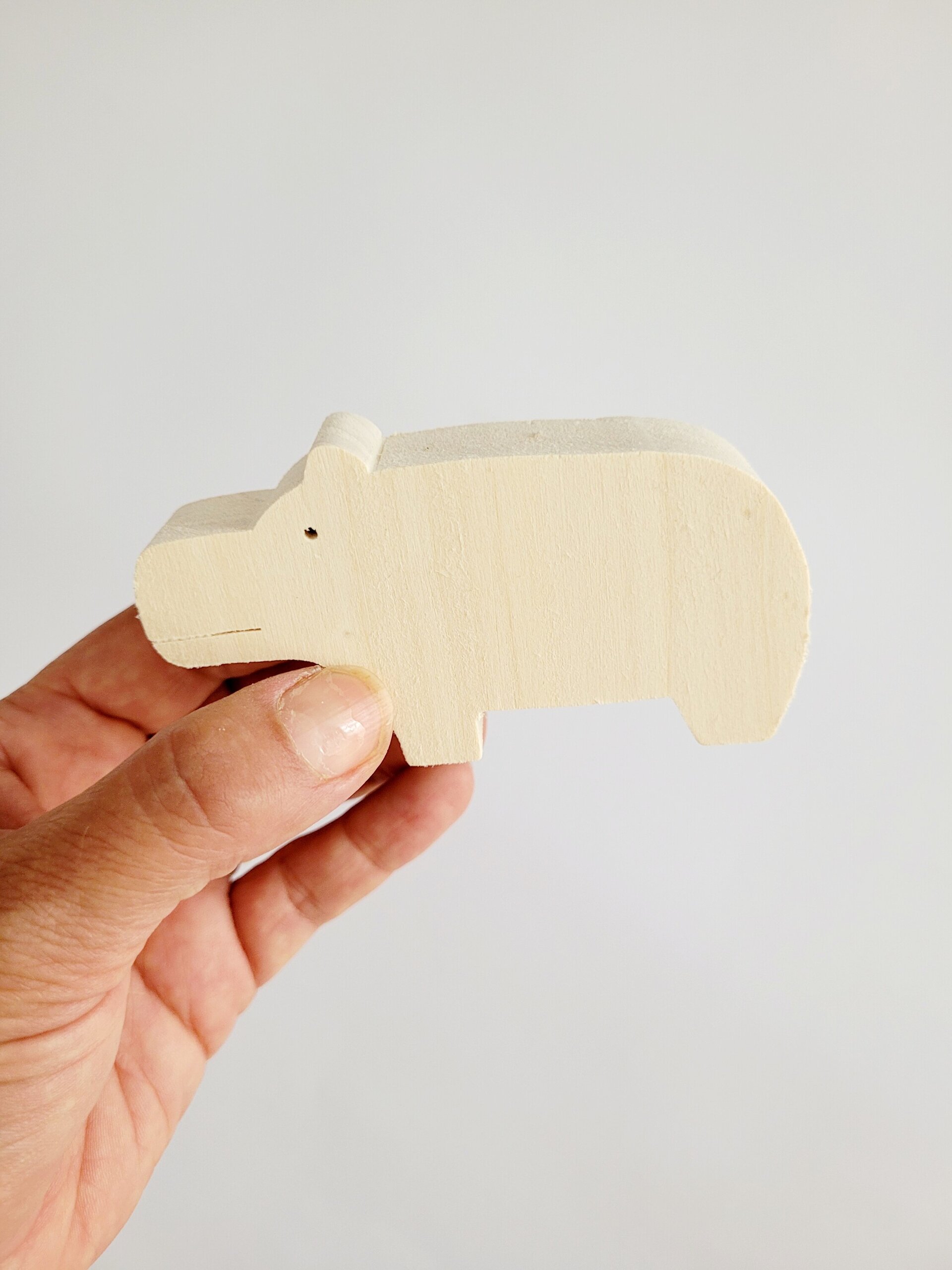 Set Africa. Animales y arboles de madera - 2